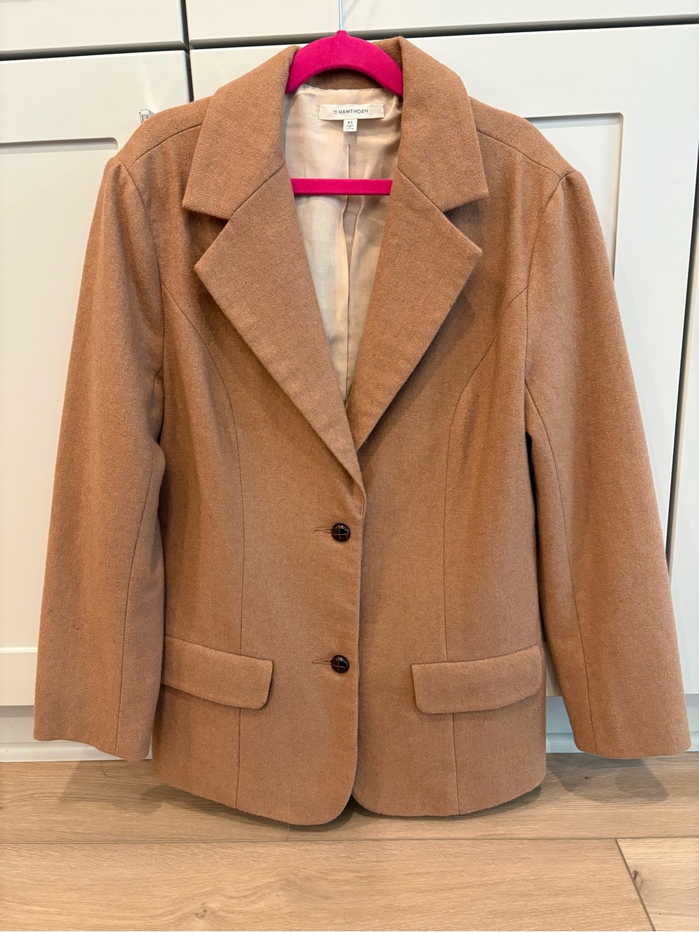 41 Hawthorn Camel Blazer Jacket
